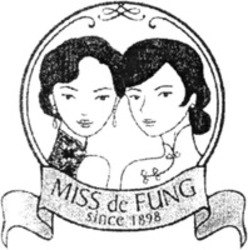 Міжнародна реєстрація торговельної марки № 1002155: MISS de FUNG since 1898