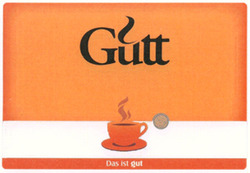 Міжнародна реєстрація торговельної марки № 1037171: Gutt Das ist gut
