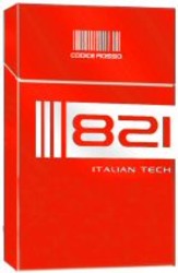 Міжнародна реєстрація торговельної марки № 1040498: 821 CODICE ROSSO ITALIAN TECH