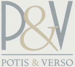 Міжнародна реєстрація торговельної марки № 1042356: P&V POTIS & VERSO