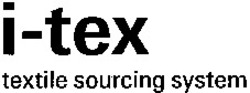 Міжнародна реєстрація торговельної марки № 1057060: i-tex textile sourcing system