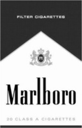 Міжнародна реєстрація торговельної марки № 1064851: FILTER CIGARETTES PM Marlboro 20 CLASS A CIGARETTES