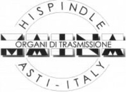 Міжнародна реєстрація торговельної марки № 1067808: HISPINDLE MAINA ORGANI DI TRASMISSIONE ASTI - ITALY
