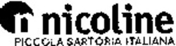 Міжнародна реєстрація торговельної марки № 1076036: nicoline PICCOLA SARTORIA ITALIANA