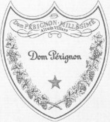 Міжнародна реєстрація торговельної марки № 1116016: Dom PERIGNON MILLESIMÉ Altum Villare Dom Pérignon