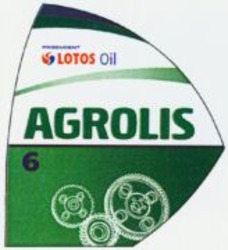 Міжнародна реєстрація торговельної марки № 1120340: PRODUCENT LOTOS Oil AGROLIS 6