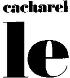 Міжнародна реєстрація торговельної марки № 1136277: le cacharel