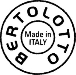 Міжнародна реєстрація торговельної марки № 1137840: BERTOLOTTO Made in ITALY