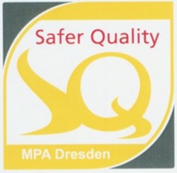 Міжнародна реєстрація торговельної марки № 1154508: Safer Quality SQ MPA Dresden