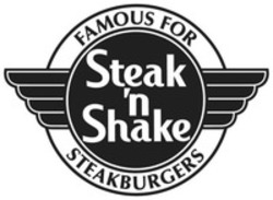 Міжнародна реєстрація торговельної марки № 1158631: Steak'n Shake FAMOUS FOR STEAKBURGERS