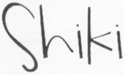 Міжнародна реєстрація торговельної марки № 1160031: Shiki