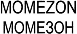 Міжнародна реєстрація торговельної марки № 1191310: MOMEZON