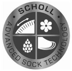 Міжнародна реєстрація торговельної марки № 1202104: SCHOLL ADVANCED SOCK TECHNOLOGY