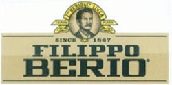 Міжнародна реєстрація торговельної марки № 1202576: FILIPPO BERIO SINCE 1867
