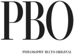 Міжнародна реєстрація торговельної марки № 1221080: PBO PHILOSOPHY BLUES ORIGINAL