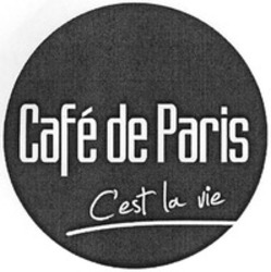 Міжнародна реєстрація торговельної марки № 1243157: Café de Paris C'est la vie