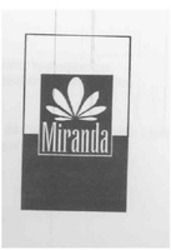 Міжнародна реєстрація торговельної марки № 1274416: Miranda