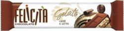 Міжнародна реєстрація торговельної марки № 1282851: FELICITA CIOCCOLATO Gelato CAFFÈ A LETTO