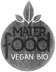 Міжнародна реєстрація торговельної марки № 1325384: MATER food VEGAN BIO