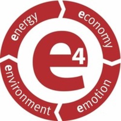 Міжнародна реєстрація торговельної марки № 1336865: e4 economy emotion environment energy