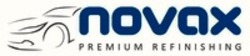 Міжнародна реєстрація торговельної марки № 1357150: novax PREMIUM REFINISHING