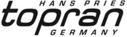 Міжнародна реєстрація торговельної марки № 1367346: HANS PRIES topran GERMANY