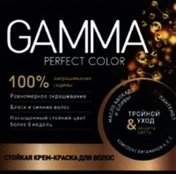Міжнародна реєстрація торговельної марки № 1410768: GAMMA PERFECT COLOR