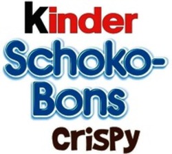 Міжнародна реєстрація торговельної марки № 1463856: Kinder Schoko-Bons CRISPY