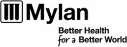 Міжнародна реєстрація торговельної марки № 1478246: M Mylan Better Health for a Better World