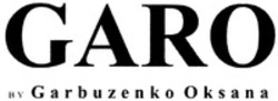 Міжнародна реєстрація торговельної марки № 1514225: GARO BY Garbuzenko Oksana