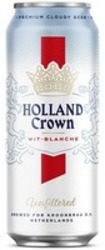 Міжнародна реєстрація торговельної марки № 1529677: HOLLAND Crown WET-BLANCHE Unfiltered