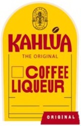 Міжнародна реєстрація торговельної марки № 1548109: KAHLUA THE ORIGINAL COFFEE LIQUEUR