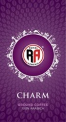 Міжнародна реєстрація торговельної марки № 1571231: RA ROYAL ARMENIA CHARM GROUND COFFEE 100% ARABICA