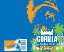 Міжнародна реєстрація торговельної марки № 1651766: GORILLA ENERGY DRINK MANGO Coconut