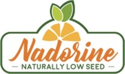 Міжнародна реєстрація торговельної марки № 1694787: Nadorine - NATURALLY LOW SEED -