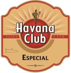 Міжнародна реєстрація торговельної марки № 1731729: Havana Club RHUM ESPECIAL RUM