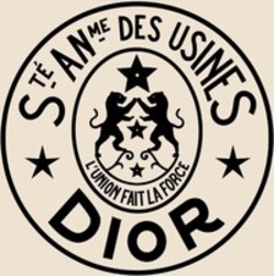 Міжнародна реєстрація торговельної марки № 1742319: STÉ ANME DES USINES DIOR L'UNION FAIT LA FORCE