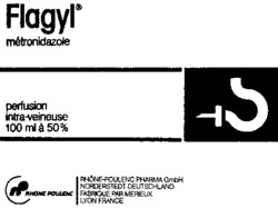Міжнародна реєстрація торговельної марки № 462755: Flagyl métronidazole RHONE POULENC