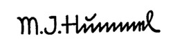 Міжнародна реєстрація торговельної марки № 505091: M.J. Hummel