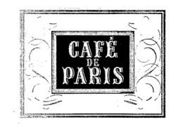 Міжнародна реєстрація торговельної марки № 535922: CAFÉ DE PARIS