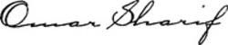 Міжнародна реєстрація торговельної марки № 557691: Omar Sharif