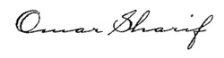 Міжнародна реєстрація торговельної марки № 567621A: Omar Sharif