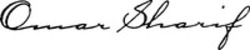 Міжнародна реєстрація торговельної марки № 567621B: Omar Sharif
