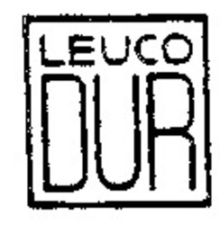 Міжнародна реєстрація торговельної марки № 571322: LEUCO DUR