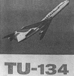 Міжнародна реєстрація торговельної марки № 580827: TU-134