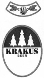 Міжнародна реєстрація торговельної марки № 601448: KRAKUS BEER