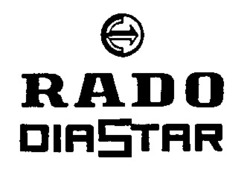 Міжнародна реєстрація торговельної марки № 609721: RADO DIASTAR