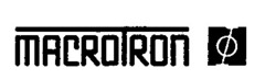 Міжнародна реєстрація торговельної марки № 610331: MACROTRON