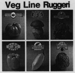 Міжнародна реєстрація торговельної марки № 614827: Veg Line Ruggeri