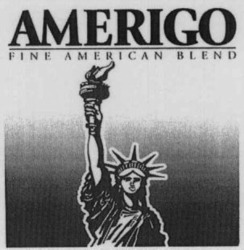 Міжнародна реєстрація торговельної марки № 618462: AMERIGO FINE AMERICAN BLEND